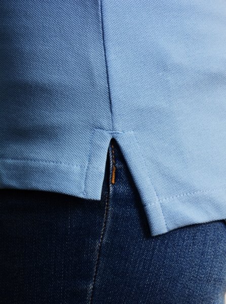 POLO YAKA-REGULAR/SLİM FİT AÇIK MAVİ