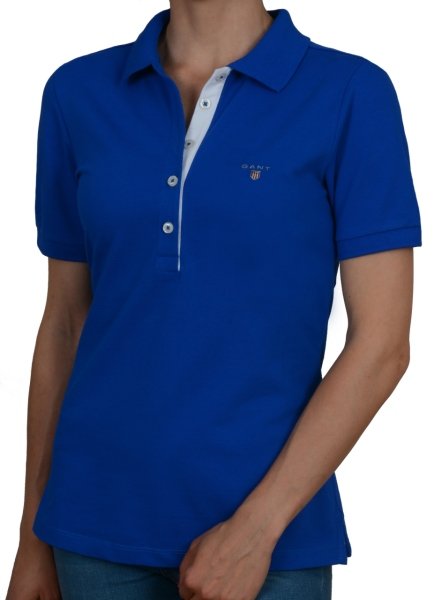 POLO YAKA-REGULAR/SLİM FİT SAKS MAVİ