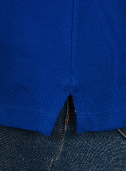 POLO YAKA-REGULAR/SLİM FİT SAKS MAVİ