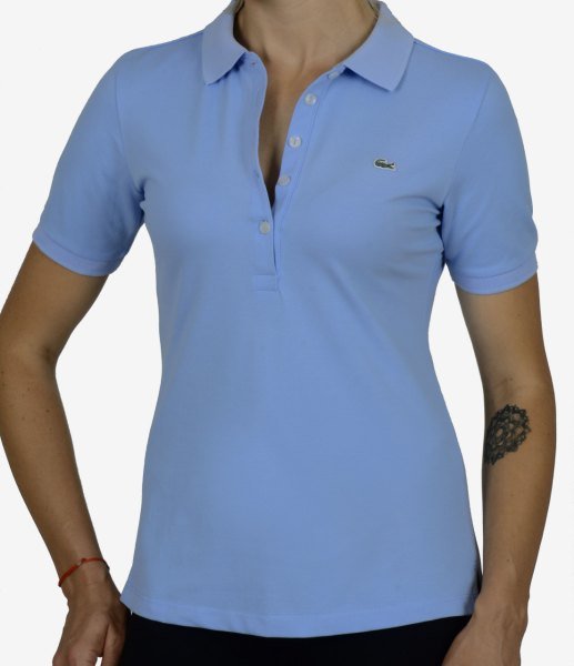 POLO YAKA-REGULAR/SLİM FİT AÇIK MAVİ