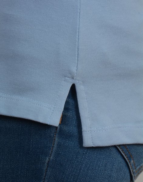 POLO YAKA-REGULAR/SLİM FİT AÇIK MAVİ